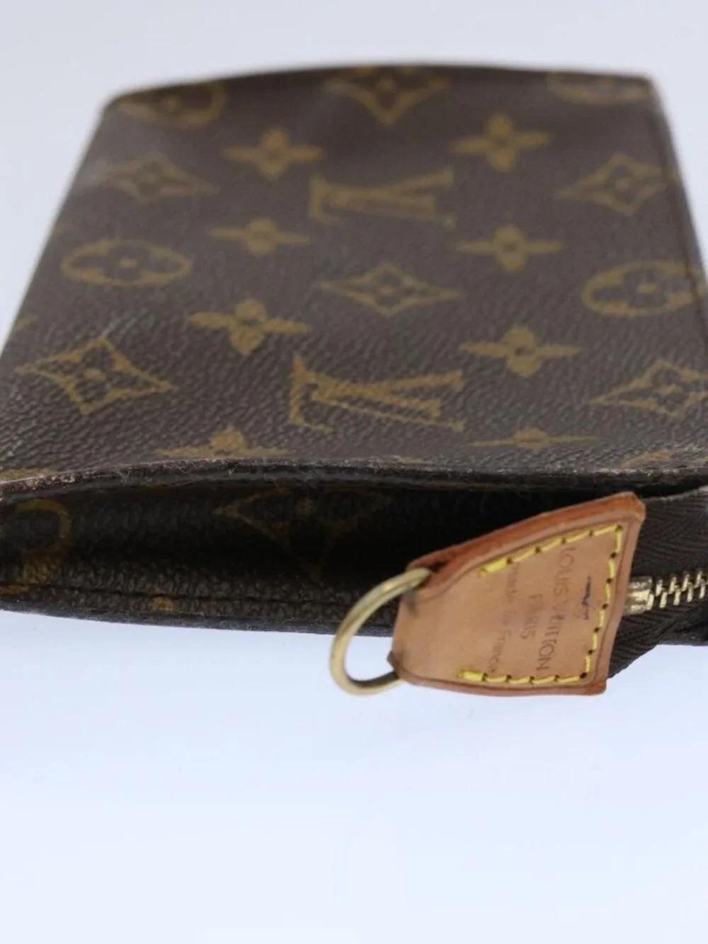 LOUIS VUITTON Monogram Bucket PM Accessory Pouch LV Auth am5497